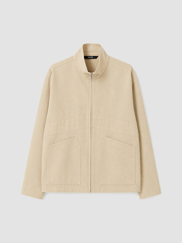XSIDE Man Beige Overshirt