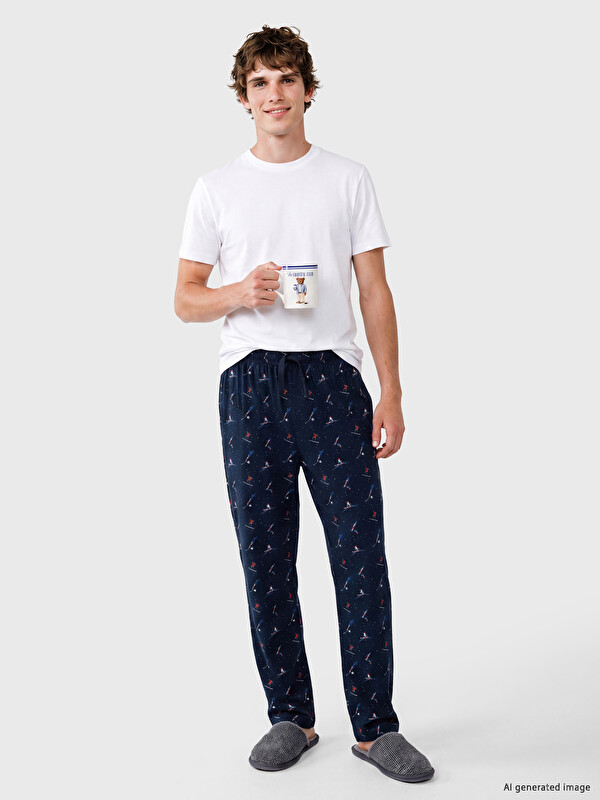 LC WAIKIKI Regular Fit Printed Men's Pyjamas Bottom