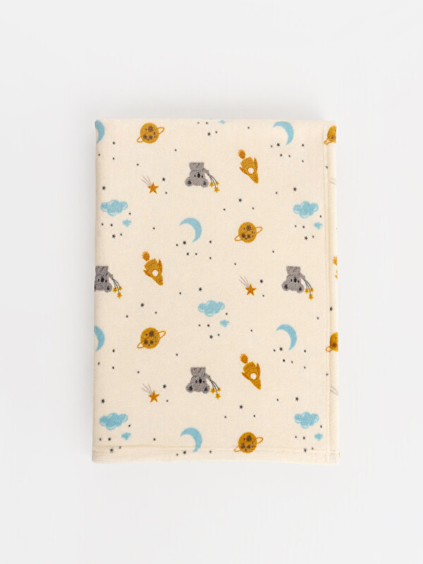 LCW ACCESSORIES Printed Baby Boys' Blanket 80x100 cm