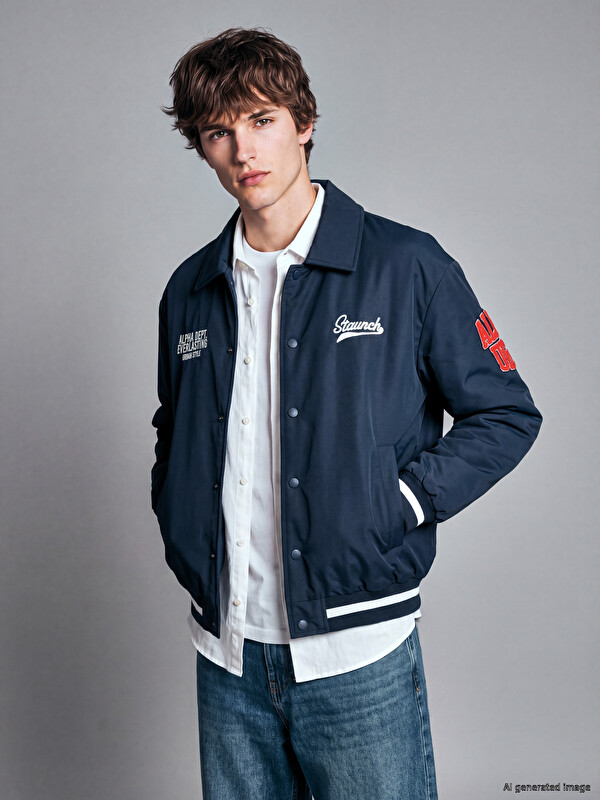 XSIDE Mann Dunkelblau Jacke