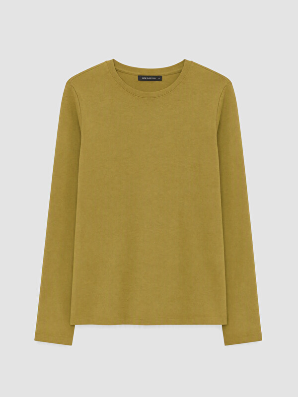 LCW EVERYDAY Crew Neck %100 Cotton Women's Body
