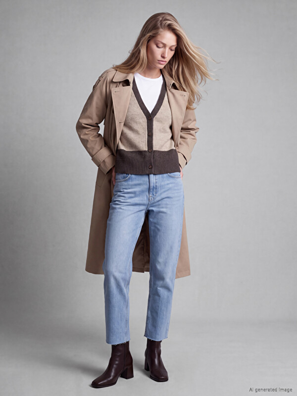 LCW Jeans جينز نسائي بقصة مستقيمة