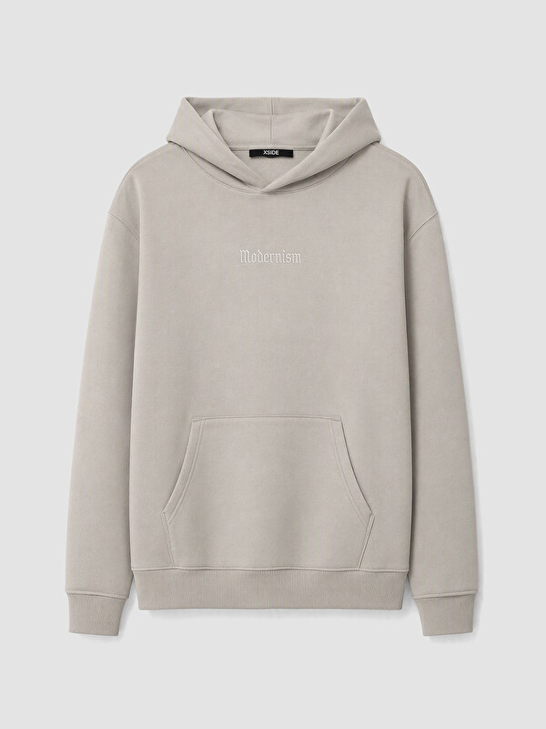 XSIDE Man Beige Sweatshirt