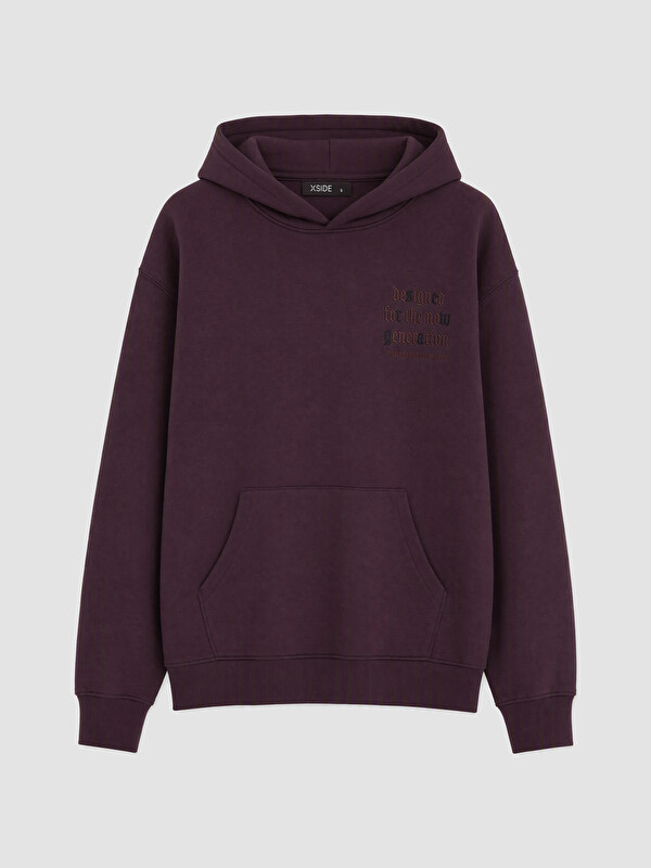 XSIDE Embroidered Men's Thick Hoodie