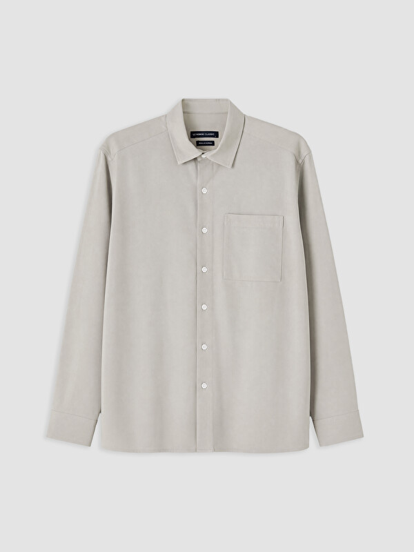 LCWAIKIKI Classic Regular Fit Gabardin Erkek Gömlek