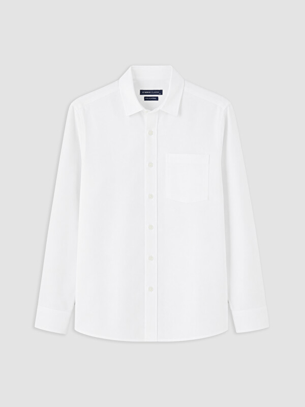 LCWAIKIKI Classic Regular Fit Gabardin Erkek Gömlek