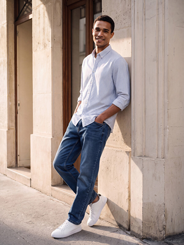 LCW Jeans جينز رجالي بقصة مستقيمة 700