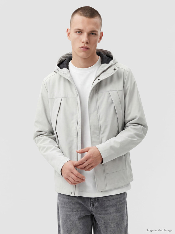 XSIDE Regular Fit Hooded Men's Jacket