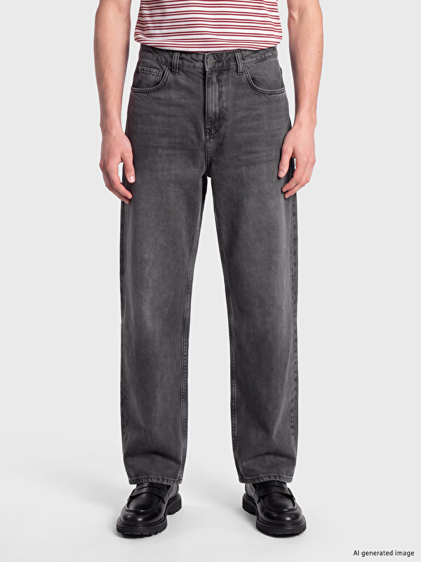 XSIDE Süper Baggy Fit Erkek Jean Pantolon