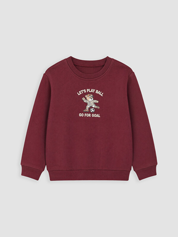 LCW baby Baskılı Erkek Çocuk Sweatshirt