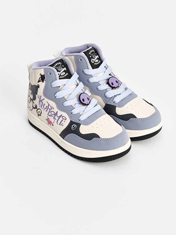 LCW STEPS Kuromi Lisanslı Kız Çocuk Bilekli Sneaker