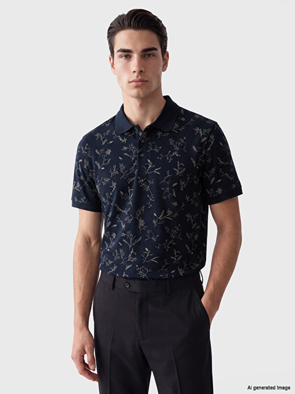 LCWAIKIKI Classic تیشێرتی پیکێی پیاوان بە قۆڵتەکی پۆلۆ