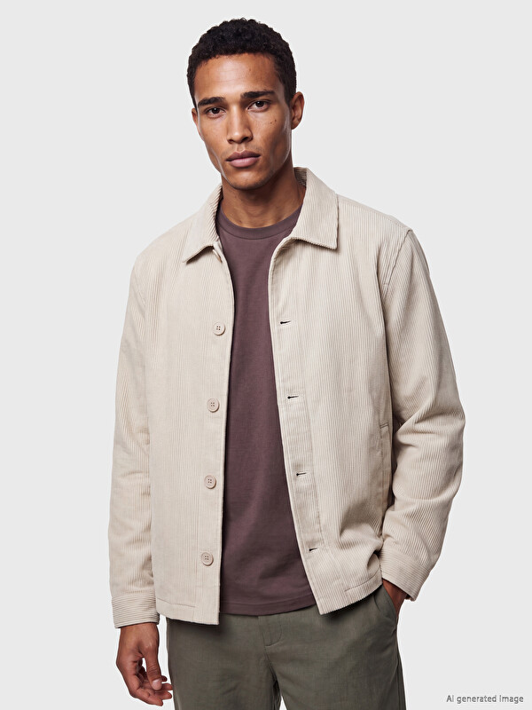 LCW Vision Man Beige Coat