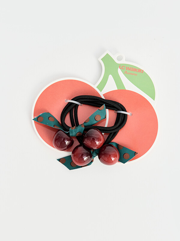 LCW JOY Cherry Figured Hair Clip 2-pack