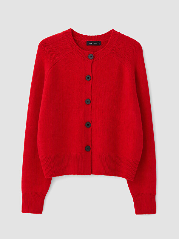 LCW Vision Crew Neck Women's Knitwear Cardigan