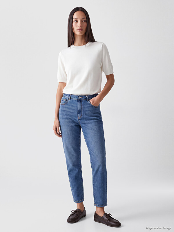 LCW EVERYDAY Yüksek Bel Slim Mom Jean