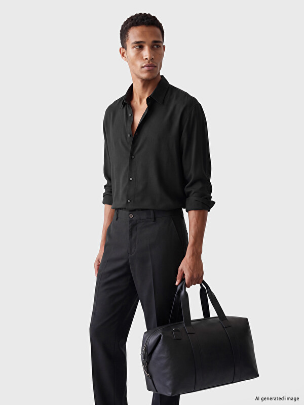 LCW Vision Regular Fit Armürlü Erkek Gömlek