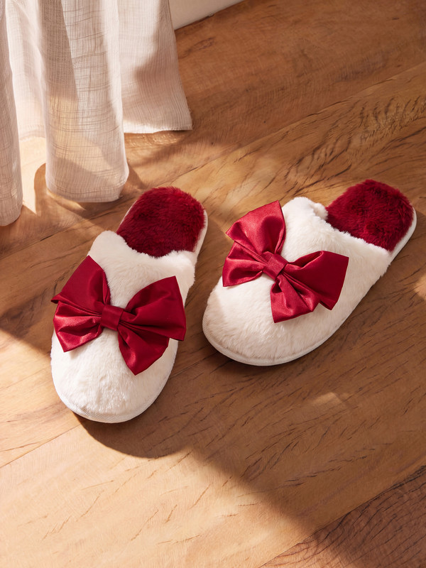 LCW STEPS Bow Detailed Women's Home Slipper