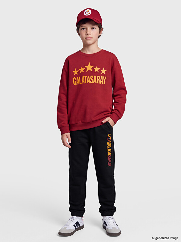 LCW Kids Galatasaray Baskılı Erkek Çocuk Eşofman Takım