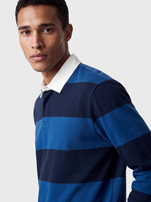 LCW Vision Bluza sportive me jakë polo me vija për burra