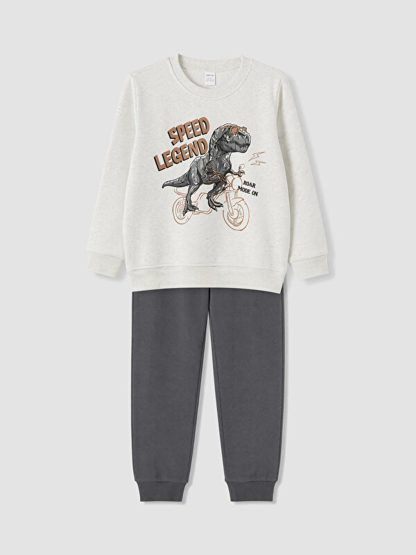 LCW Kids Baskılı Erkek Çocuk Takım