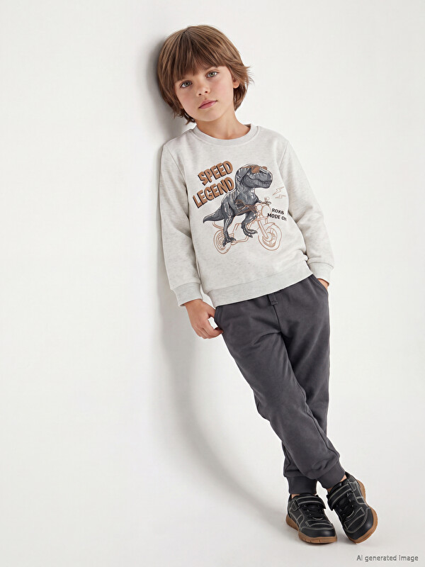 LCW Kids Baskılı Erkek Çocuk Takım