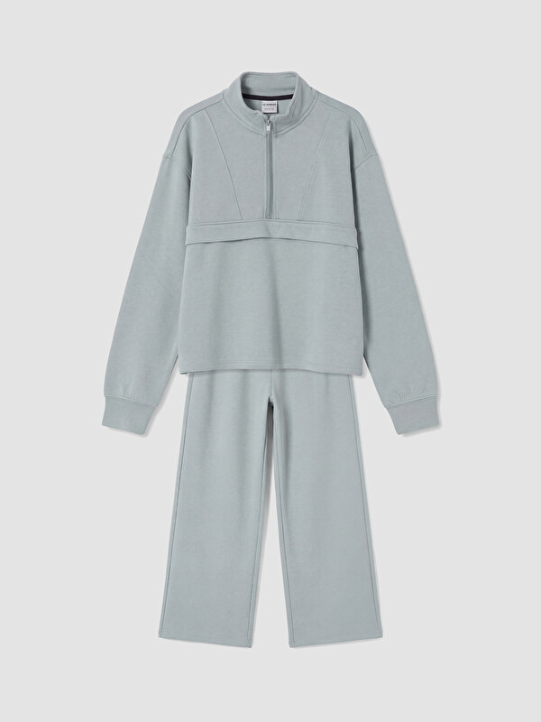 LCW Kids Girl Green Tracksuit Set