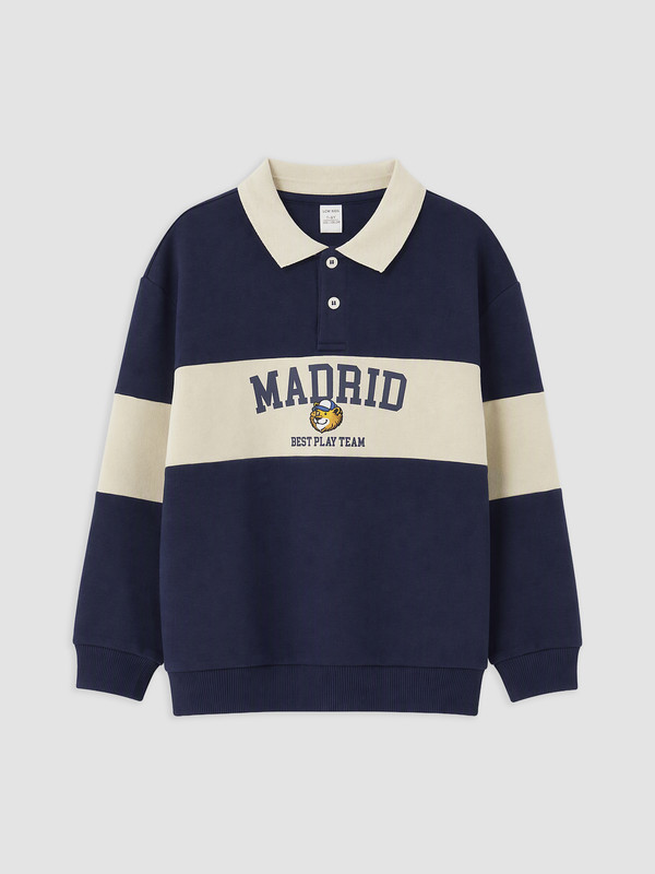 LCW Kids سويت شيرت كحلي أطفال أولاد