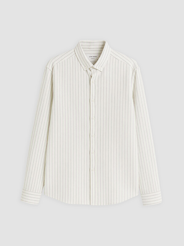LCW Vision Regular Fit Striped Men's Shirt