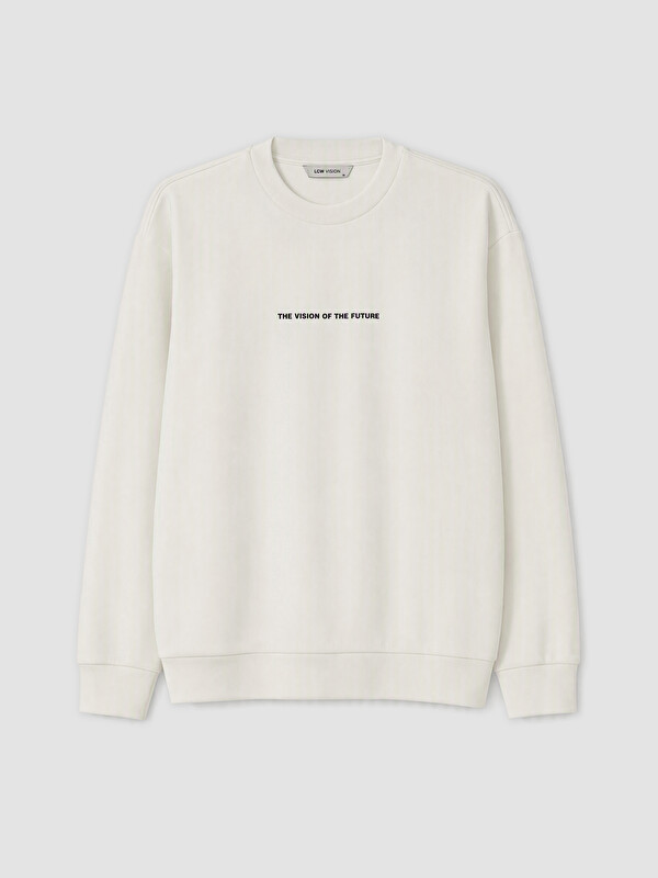 LCW Vision Crew Neck Printed Men's Sweatshirt