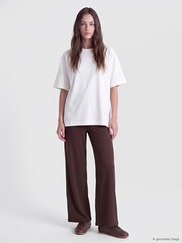 LCW Modest Pantaloni De Trening Soft Touch Femeie