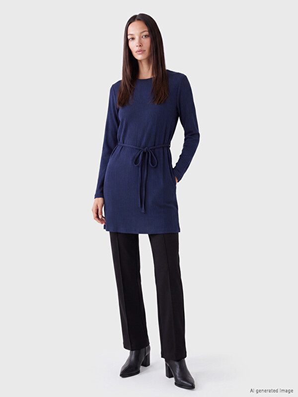 LC WAIKIKI Crew Neck Women's Sweatshirt Tunic