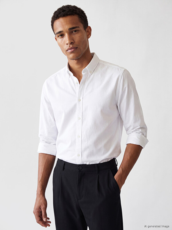 LCW Vision Slim Fit Men's Shirt