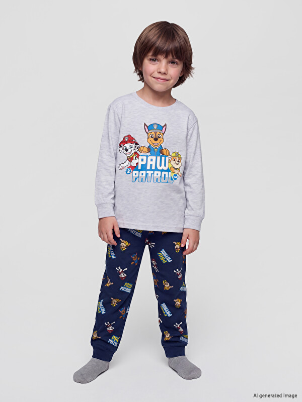 LCW Kids Paw Patrol Printed Boys' Pyjamas Set
