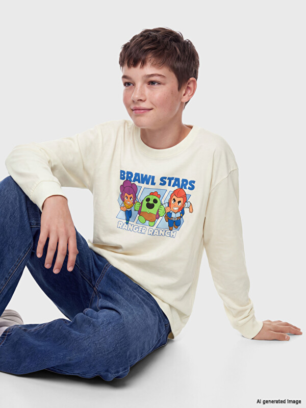 LCW Kids Brawl Stars Boys' T-shirt