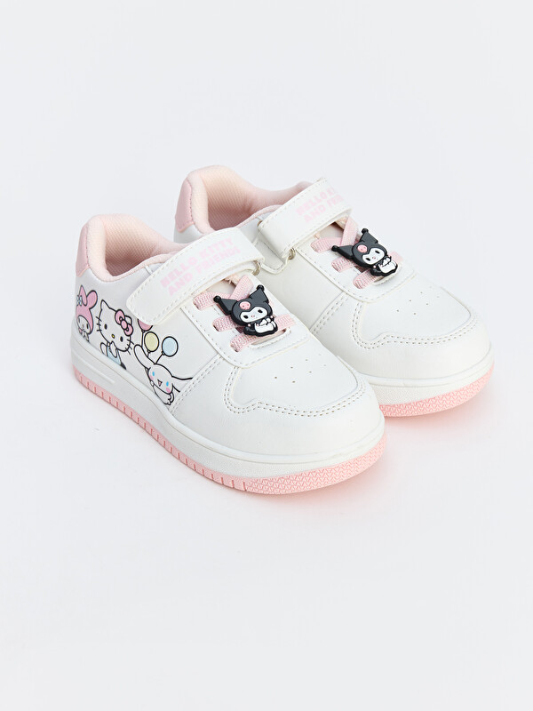 LCW STEPS Kuromi ve Hello Kitty Baskılı Kız Çocuk Spor Ayakkabı