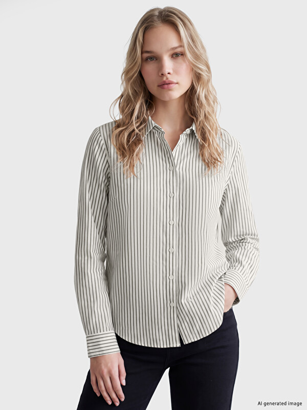 LCW Vision Striped Women's Shirt