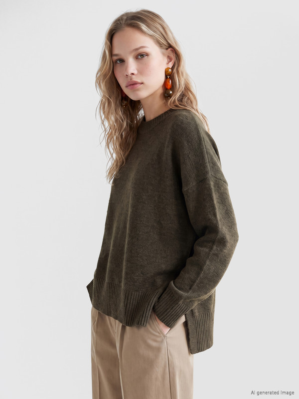 LCW Vision Oversize Women's Knitwear Sweater