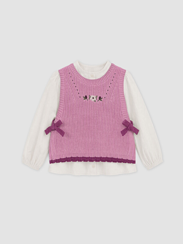 LCW Kids Girl Ecru Shirt
