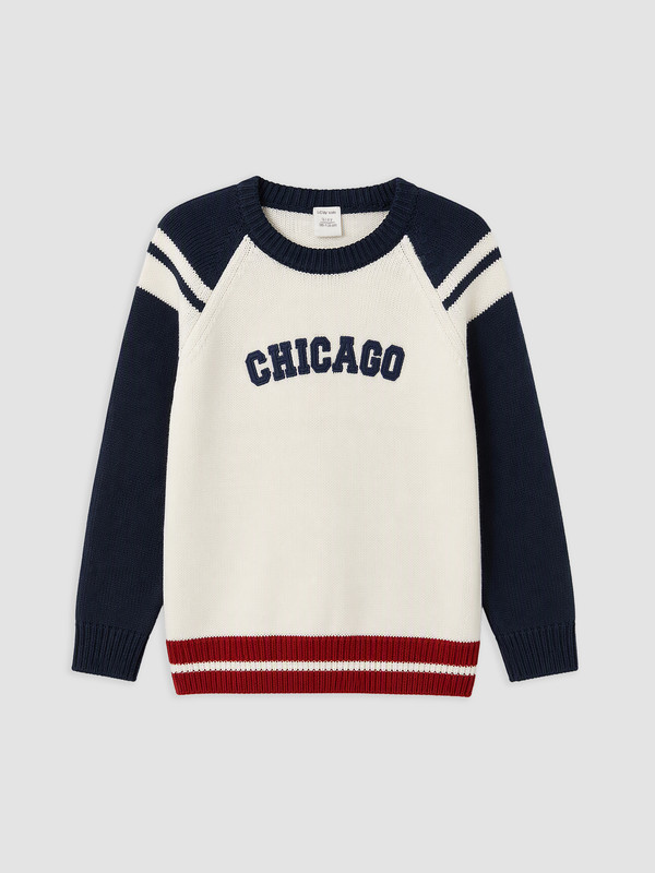 LCW Kids Embroidered Boys' Knitwear Sweater