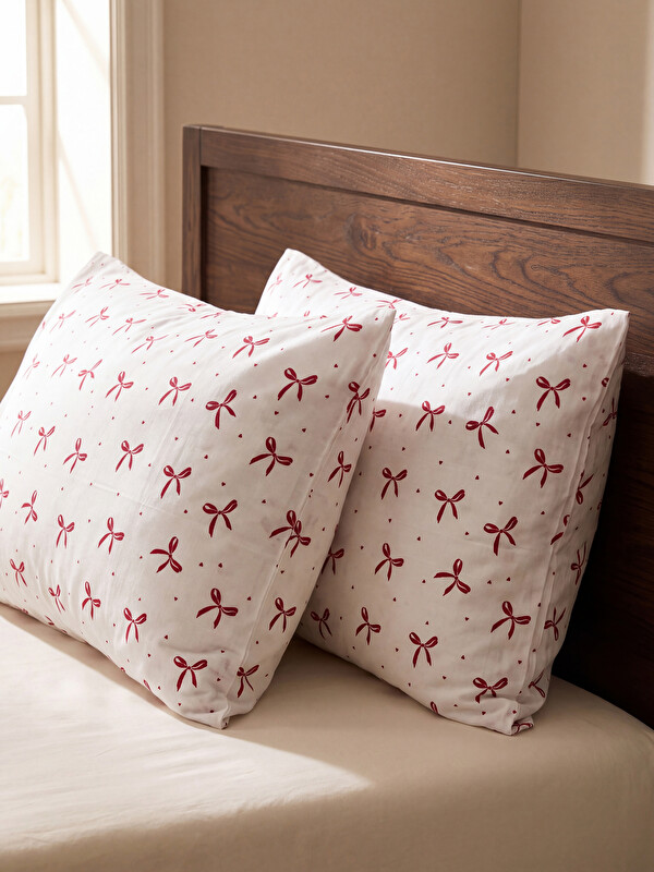 LCW HOME Desenli 2'li Yastık Kılıfı 50x70 cm