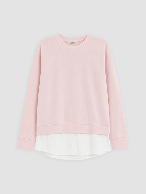 LC WAIKIKI Crew Neck Women's Sweatshirt Tunic