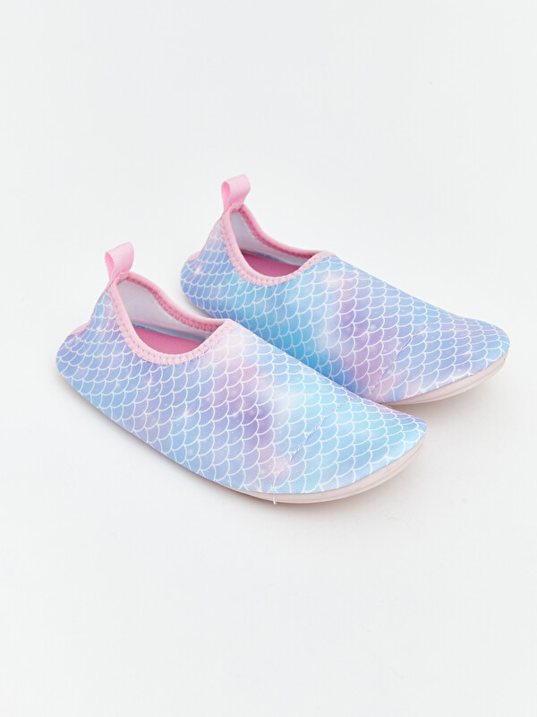 LCW STEPS Patterned Baby Girls' Sea Shoes