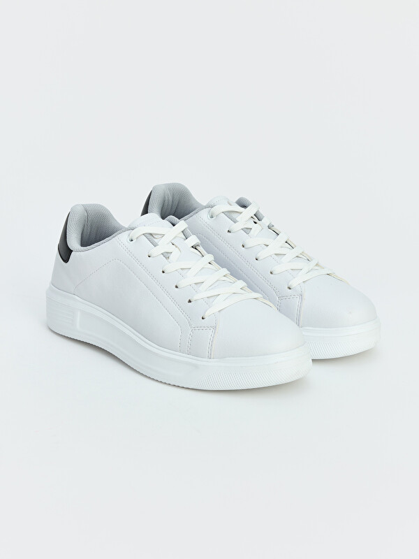 LCW STEPS Suni Deri Görünümlü Kalın Tabanlı Erkek Sneaker