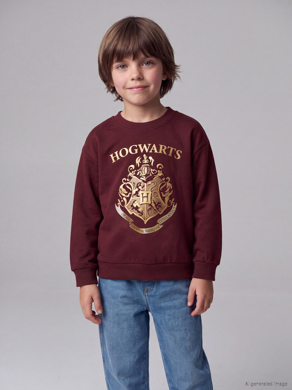 LCW Kids harry potter принтті ұлдарға арналған қалың свитшот
