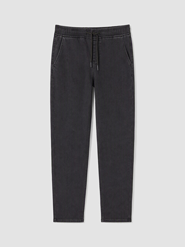 LCW Jeans Straight Fit Şardonlu Jean