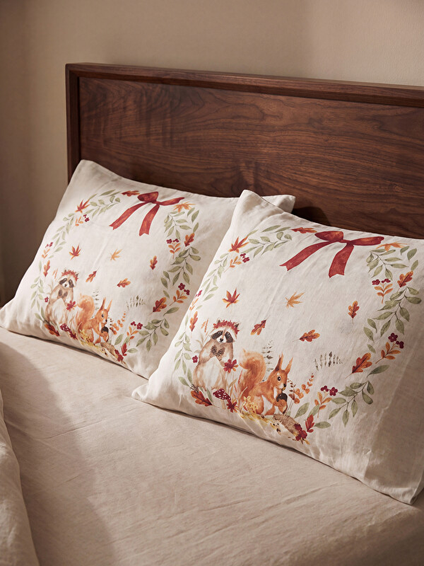 LCW HOME Feță de pernă imprimată set de 2 50x70 cm