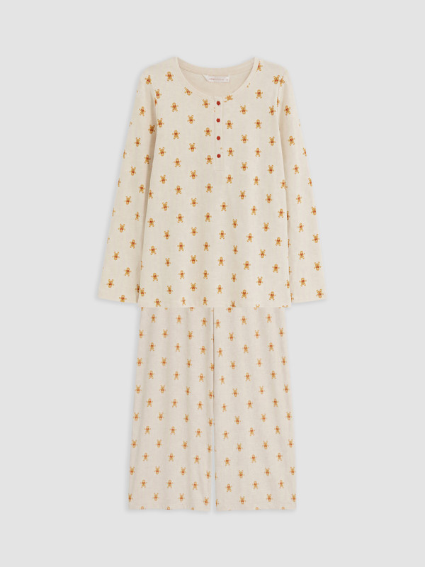 LCW DREAM Woman Beige Pyjama Set