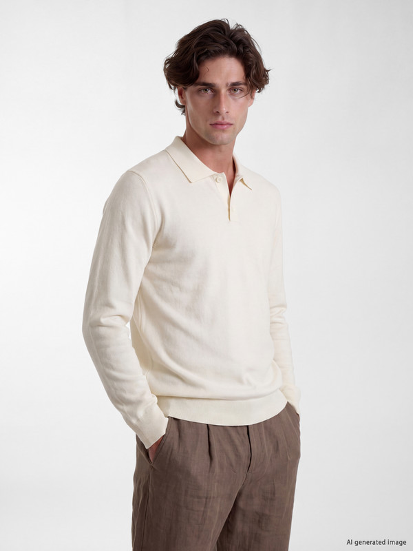 LCW Vision Polo Collar Men's Knitwear Sweater