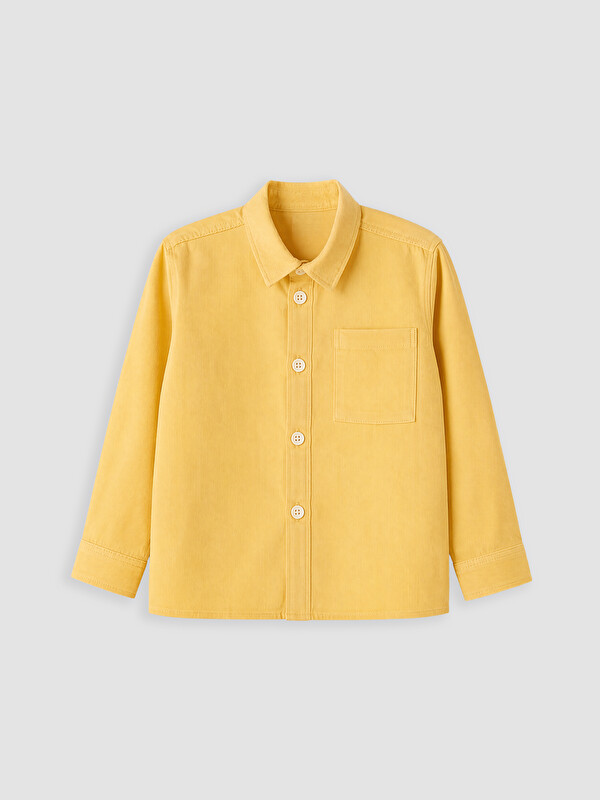 LC WAIKIKI Boy Yellow Shirt